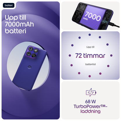 Motorola Edge 70 Fusion 8GB/256GB Lila – Motorola