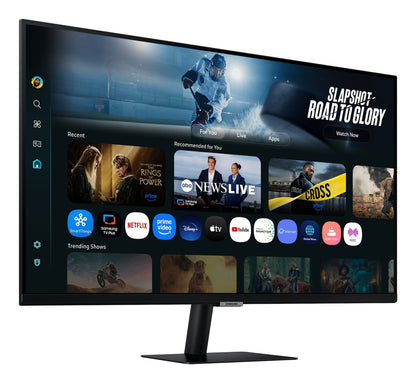 Samsung M7 M70F platta pc-skärmar 81,3 cm (32") 3840 x 2160 pixlar 4K Ultra HD LCD Svart