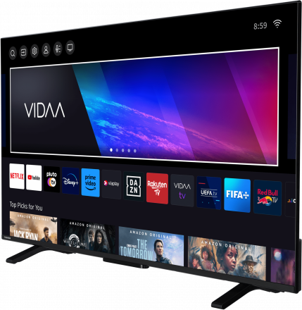 Toshiba 50QV3463DG TV-apparat 127 cm (50") 4K Ultra HD Smart-TV Svart 250 cd/m²