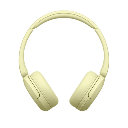 Sony WHCH520Y.CE7 hörlur och headset Trådlös Huvudband Samtal/musik USB Type-C Bluetooth Gul