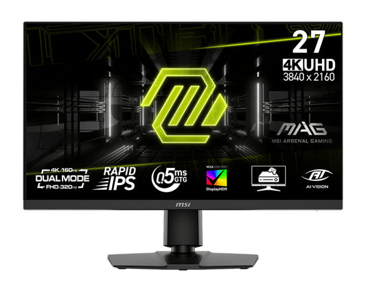 MSI MAG 272URDF E16 platta pc-skärmar 68,6 cm (27") 3840 x 2160 pixlar 4K Ultra HD Svart