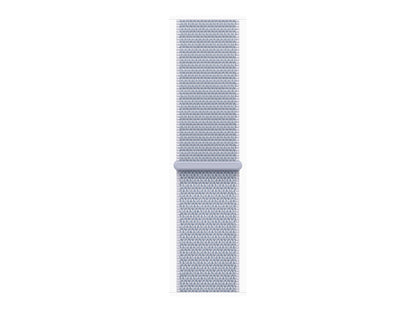 Apple Watch Series 10 4G 46mm Silver (Light Blue Nylon Strap)