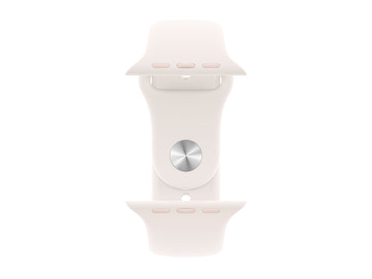 Apple Watch Series 11 46mm Gold (Light Pink Rubber Strap M/L)