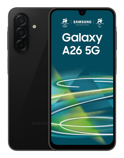 Samsung Galaxy A26 17 cm (6.7") Hybrid Dual SIM Android 15 5G USB Type-C 6 GB 128 GB 5000 mAh Svart