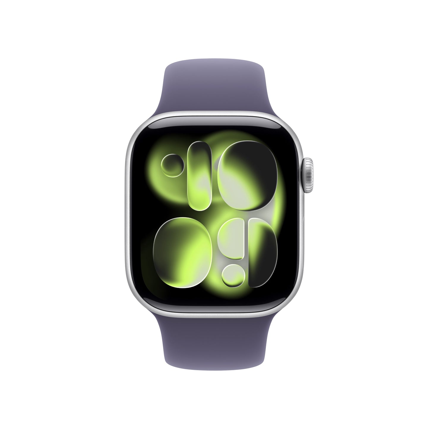 Apple Watch Series 11 42mm 5G Silver (Purple Rubber Strap S/M)