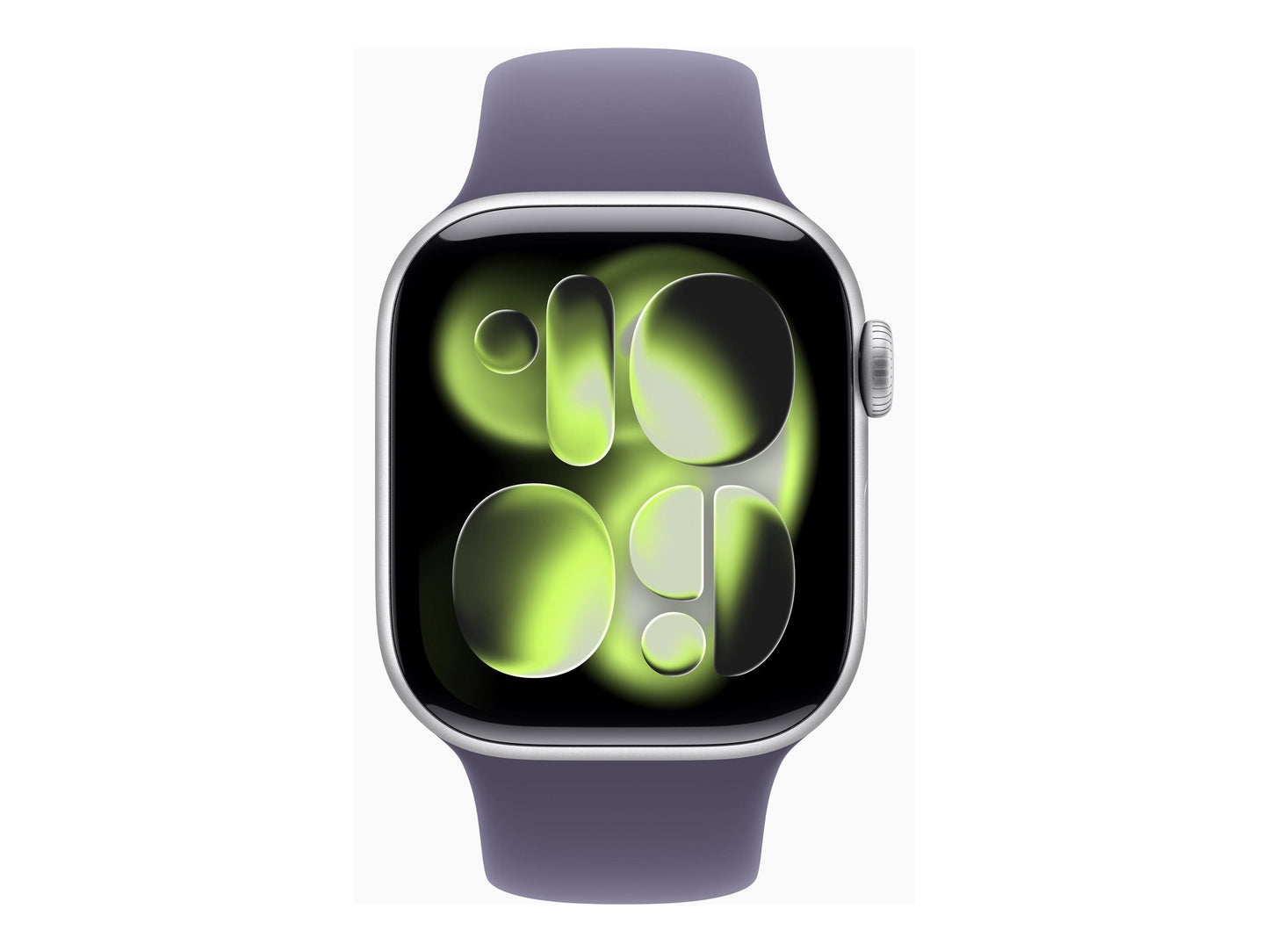 Apple Watch Series 11 42mm 5G Silver (Purple Rubber Strap S/M)