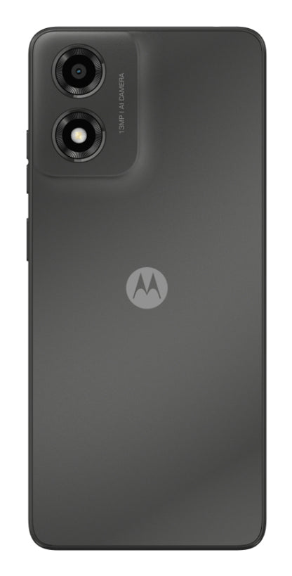 Motorola Moto E14 16,7 cm (6.56") Dubbla SIM-kort Android 14 Go edition 4G USB Type-C 2 GB 64 GB 5000 mAh grafit, Grå