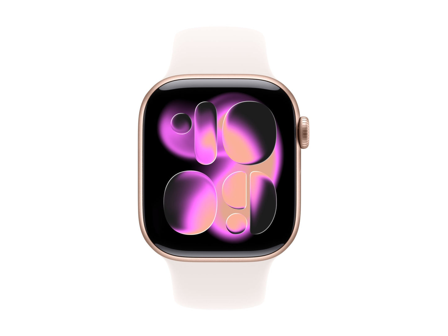 Apple Watch Series 11 42mm Rose Gold (Light Pink Rubber Strap M/L)