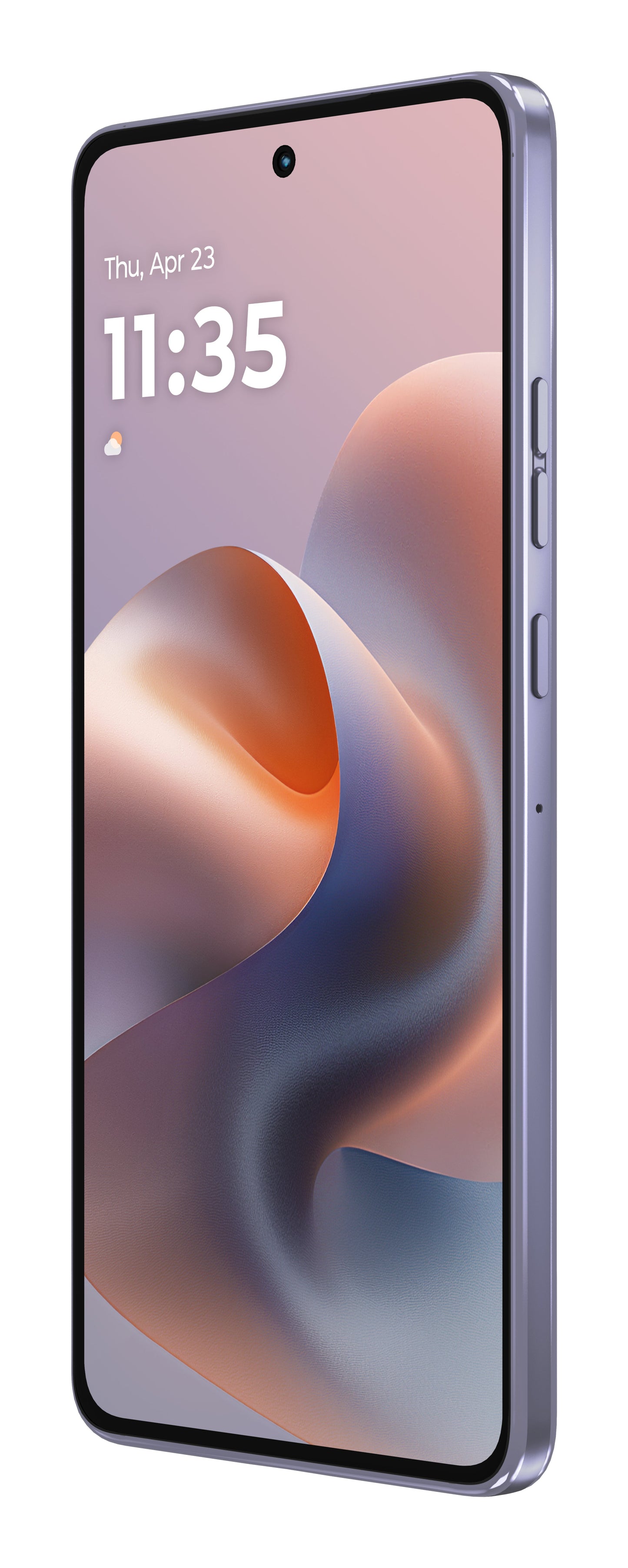 Motorola Moto G86 Power 5G 12/256 GB smartphone in Pantone Cosmic Sky (lilac)
