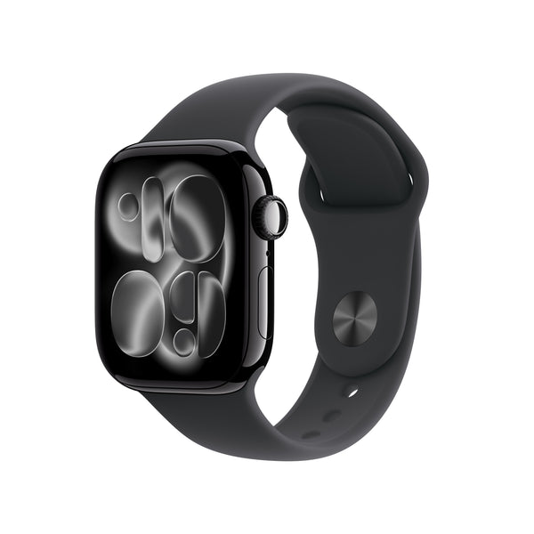 Apple Watch Series 11 OLED 42 mm Digital 374 x 446 pixlar Pekskärm 5G Svart Wi-Fi GPS