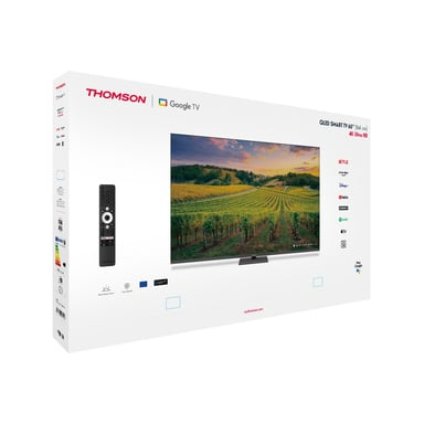 Thomson Q70 Series 165,1 cm (65") 4K Ultra HD Smart-TV Wi-Fi Svart 300 cd/m²